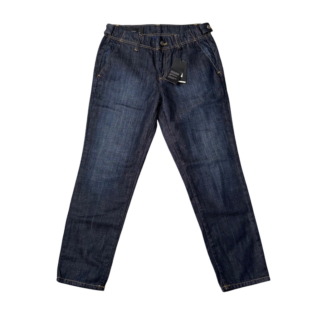 Armani Exchange Straight Leg Jeans Womens 27 Indigo NEW L5J56A8 Dark Wash Denim